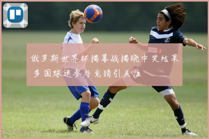 俄罗斯世界杯揭幕战揭晓中奖结果 多国球迷参与竞猜引关注